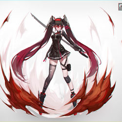 This is a pixiv picture whose title is 露西亚黎明.