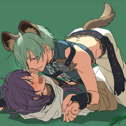 This is a pixiv picture whose title is ♦♣.