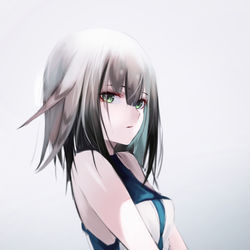This is a pixiv picture whose title is 灰喉.