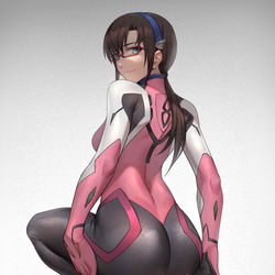 This is a pixiv picture whose title is 真希波・マリ・イラストリアス.