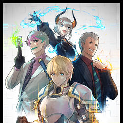 This is a pixiv picture whose title is 新刊表紙.