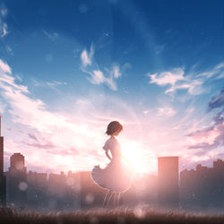 This is a pixiv picture whose title is 明日も笑って生きていこう。.