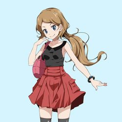 This is a pixiv picture whose title is セレナ(ライバル).