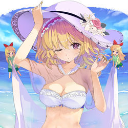 This is a pixiv picture whose title is サマーアリス.