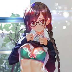 This is a pixiv picture whose title is Chizuru Flashing.