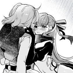 This is a pixiv picture whose title is 白鳥の恋.