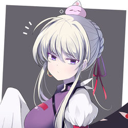This is a pixiv picture whose title is 八雲紫.