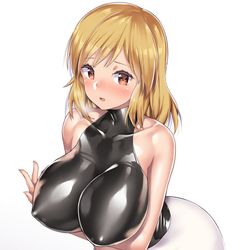 This is a pixiv picture whose title is もじもじしながら挨拶するようになった近所のおばさん.