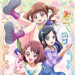 This is a pixiv picture whose title is ヒープリ三人集合♪.