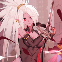 This is a pixiv picture whose title is (=ﾟωﾟ)ﾉ.