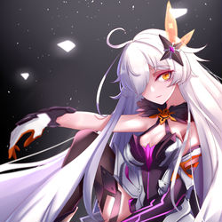 This is a pixiv picture whose title is 女王·琪亚娜.