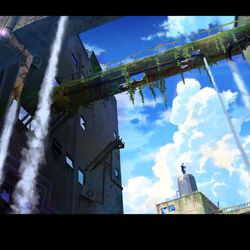 This is a pixiv picture whose title is 出会い.