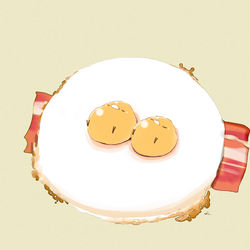 This is a pixiv picture whose title is ふたごのたまご.