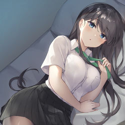 This is a pixiv picture whose title is 夏服ＪＫ.