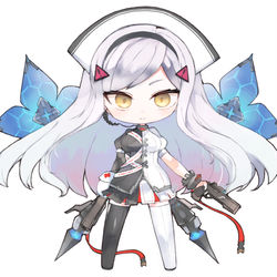 This is a pixiv picture whose title is ブラックリリス.