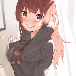 This is a pixiv picture whose title is 朝マリン.