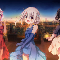 This is a pixiv picture whose title is イリクロ美遊2020.