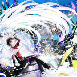 This is a pixiv picture whose title is 『終焉ノ花嫁』発売！.