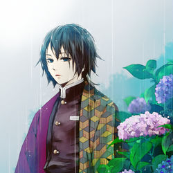 This is a pixiv picture whose title is 梅雨.