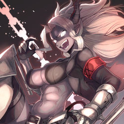 This is a pixiv picture whose title is Judgement, the High Prosecutor.