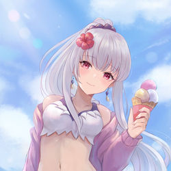 This is a pixiv picture whose title is Lysithea / リシテア.