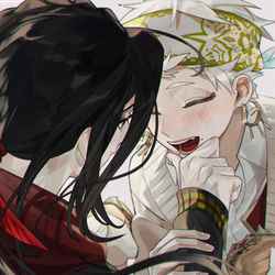 This is a pixiv picture whose title is ハッピースカラビア.