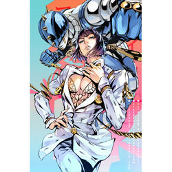 This is a pixiv picture whose title is Bucciarati.