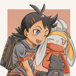 This is a pixiv picture whose title is ゴウラビ.
