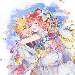 This is a pixiv picture whose title is 今年もおめでとう！.