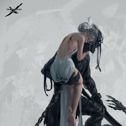 This is a pixiv picture whose title is Hell.