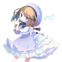 This is a pixiv picture whose title is commission12 くもの上ユメミちゃん.