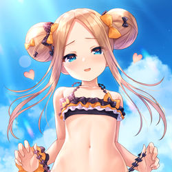 This is a pixiv picture whose title is 水着アビー.