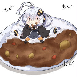 This is a pixiv picture whose title is カレーライスあかり。.