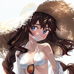 This is a pixiv picture whose title is エリシアちゃん水着まとめ.