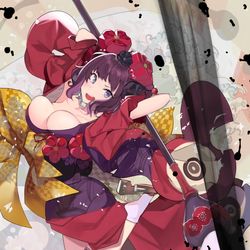 This is a pixiv picture whose title is 北斎ちゃん.