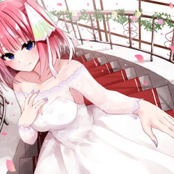 This is a pixiv picture whose title is june bride【五等分の花嫁】.