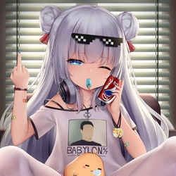 This is a pixiv picture whose title is ル・マラン？悪臭！.