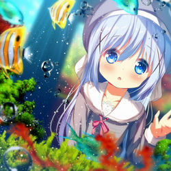 This is a pixiv picture whose title is アクアリウムチノ.