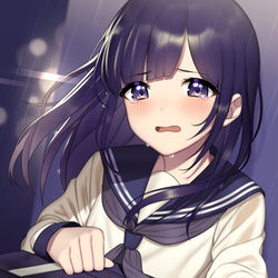 This is a pixiv picture whose title is ☔️.