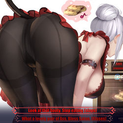 This is a pixiv picture whose title is Lucifer_Helltaker.