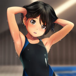 This is a pixiv picture whose title is 今日の一枚2603 (0:50+0:40+1:00).