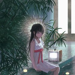 This is a pixiv picture whose title is チャプチャプ.