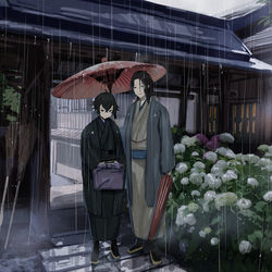 This is a pixiv picture whose title is 師弟コンビのお使い.