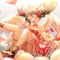 This is a pixiv picture whose title is にこちゃん.
