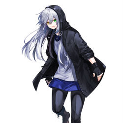 This is a pixiv picture whose title is オッドアイの.