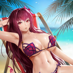 This is a pixiv picture whose title is スカサハ.