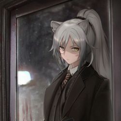 This is a pixiv picture whose title is 时间之影.