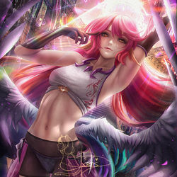 This is a pixiv picture whose title is ジブリール / Jibril.