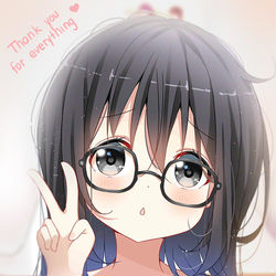 This is a pixiv picture whose title is Thank you for everything💕.