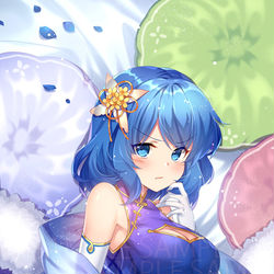 This is a pixiv picture whose title is 仕事絵（抱き枕カバーイラスト）.